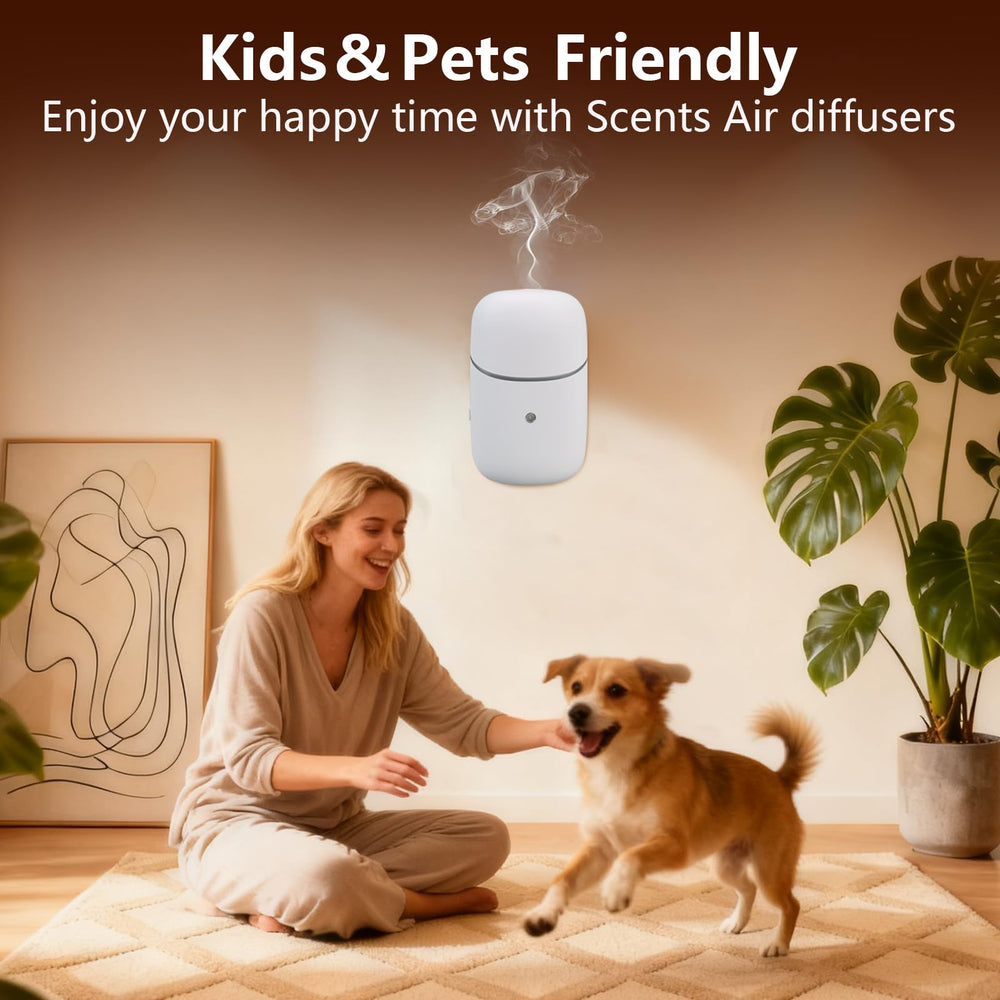 Pvowekia diffuser covers 300-500 sqft for larger rooms.