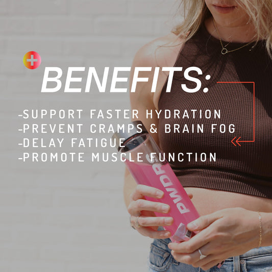 PWDRS Electrolytes travel pack ready for hydration during travel.