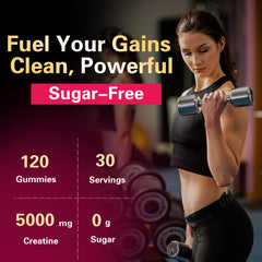 PWERD creatine gummies ideal for pre and post workout routines.