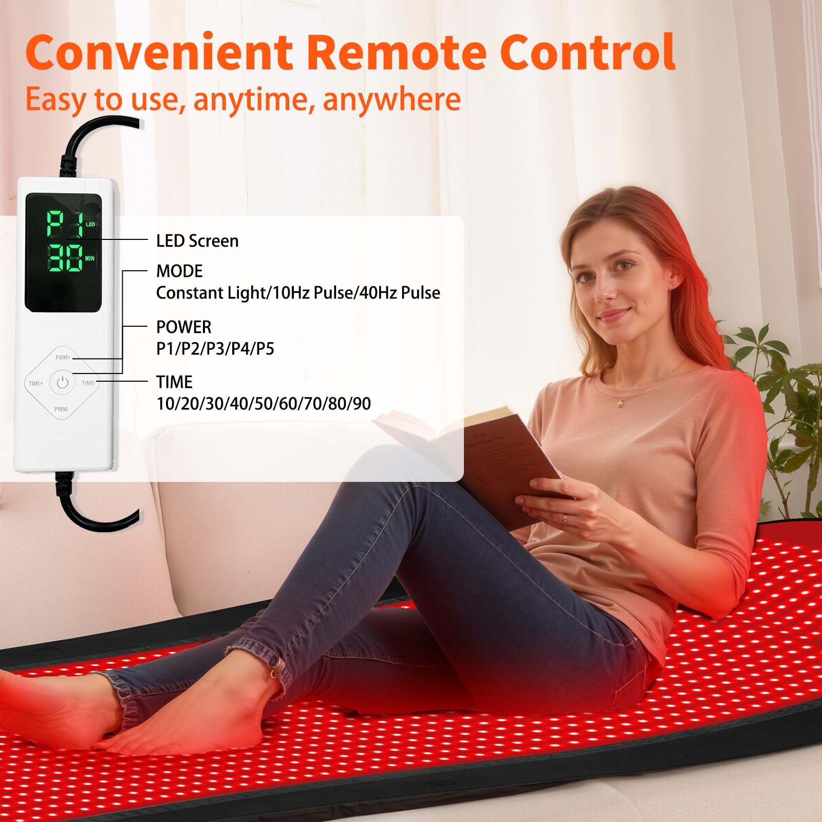 PZJDSR multifunction controller with five intensity levels and timer.