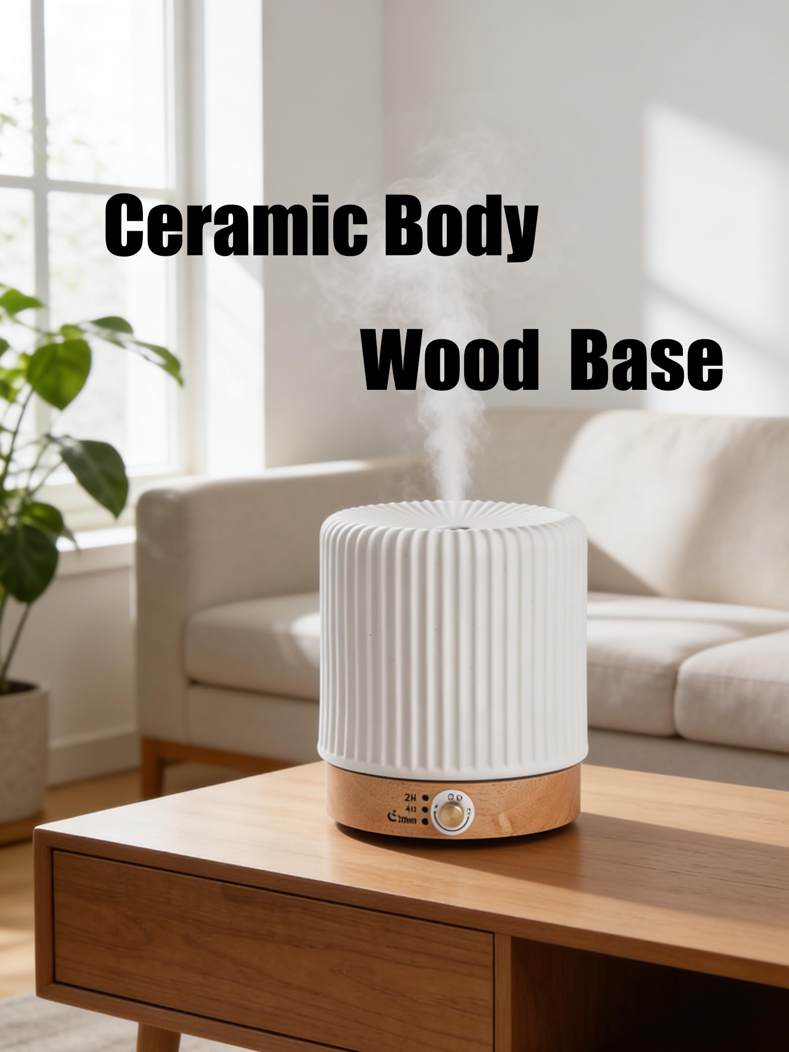 QCYBDGLOV aromatherapy diffuser compatible with wax melts for customizable scents