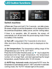 QIRDLP insulin cooler case alarm notification helps monitor temperature remotely.