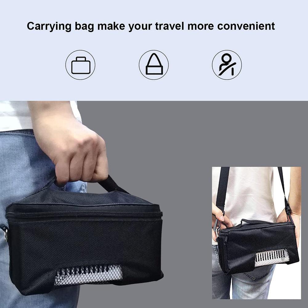 QIRDLP insulin cooler case inside capacity supports multiple pens, bottles, or refills.