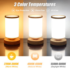 Qiuxunies lamp offers three temperatures for tasks and mood