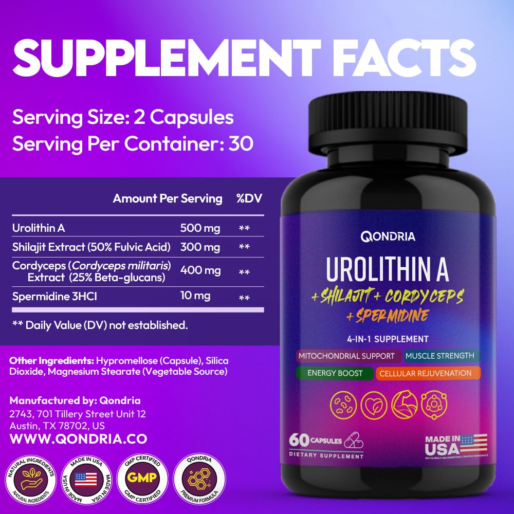 QONDRIA Shilajit content image emphasizes nutrient uptake support