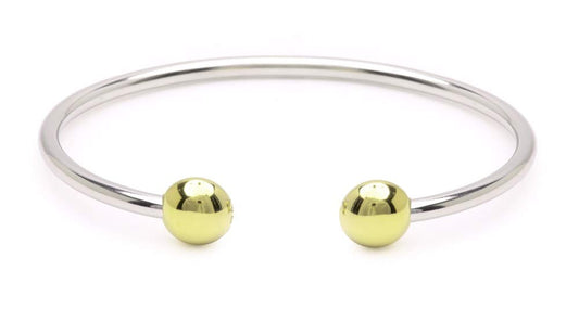 QRAY Combo Standard Steel Golf Bracelet side view, durable daily wear