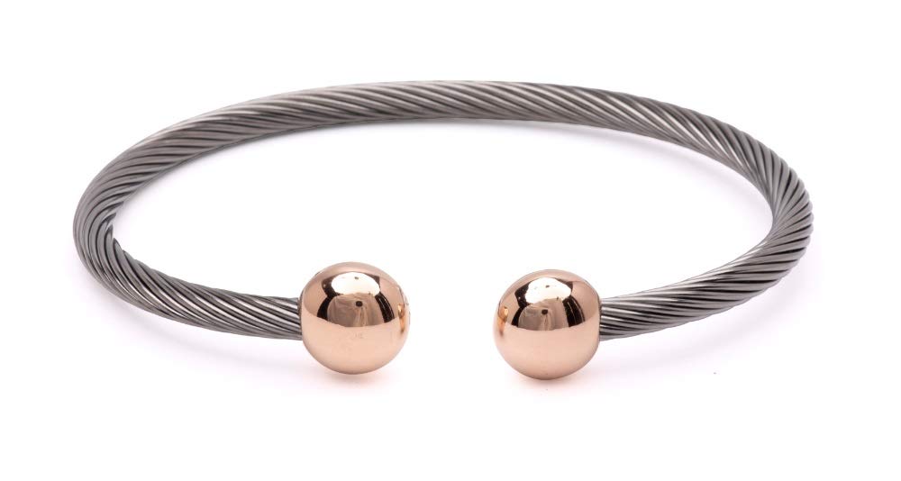 QRAY Rose Gold Deluxe bracelet German steel strap durability