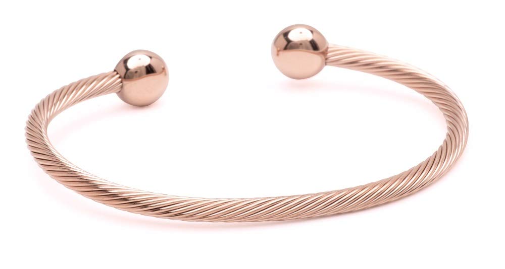QRAY Rose Gold Deluxe packaging shown as gift-ready wellness accessory