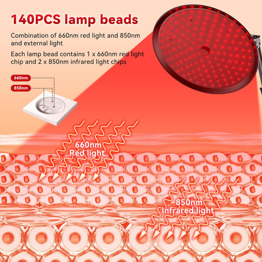 QRQ stand with an 11.7-inch lamp plate for wide-area light coverage.