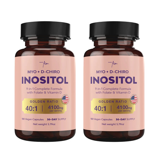 QSTA premium inositol bottle close-up for daily support