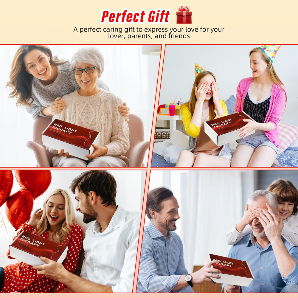 Qtyspdct red light knee brace gift-ready packaging