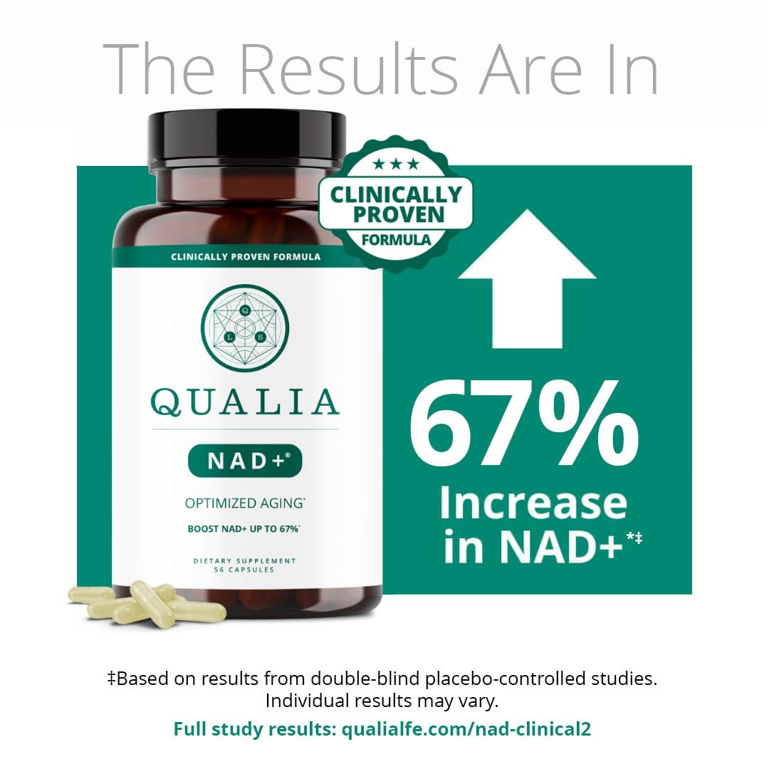 Qualia NAD magnesium from Aquamin visual indicating mineral support
