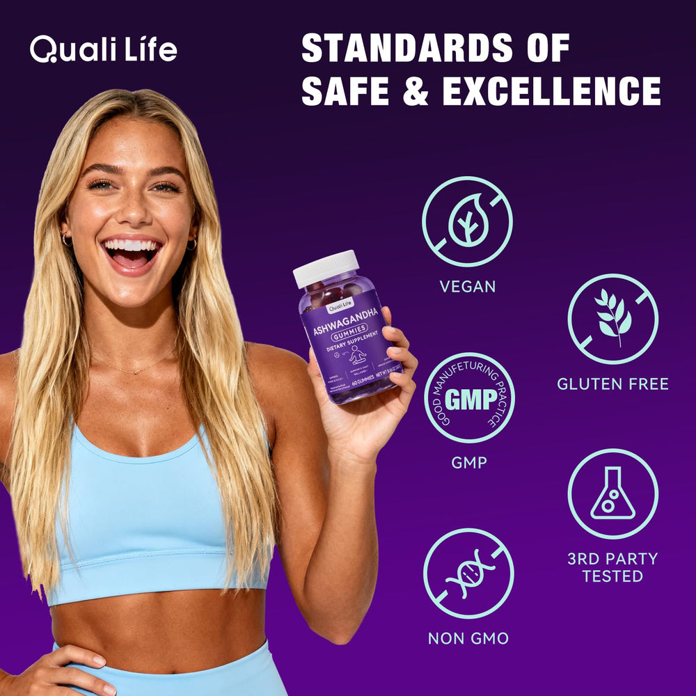 QualiLife vitamin D2 and botanicals blend image emphasizing comprehensive wellness support