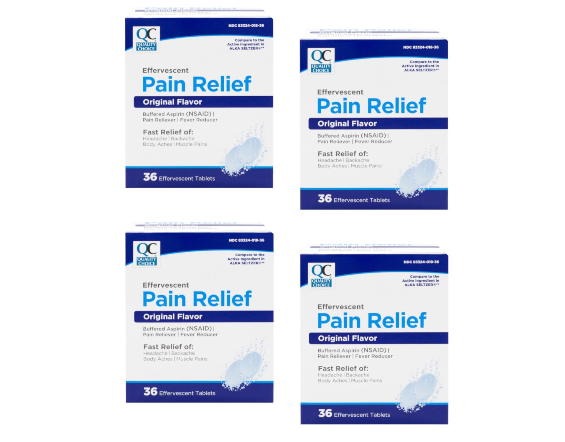 Quality Choice easy-to-use tablets suitable for busy mornings.