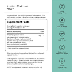 Quality of Life Kinoko Platinum packaging image for easy daily use