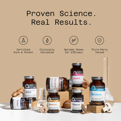 Quality of Life Oligoderm packaging highlights US-made quality and GMP standards.
