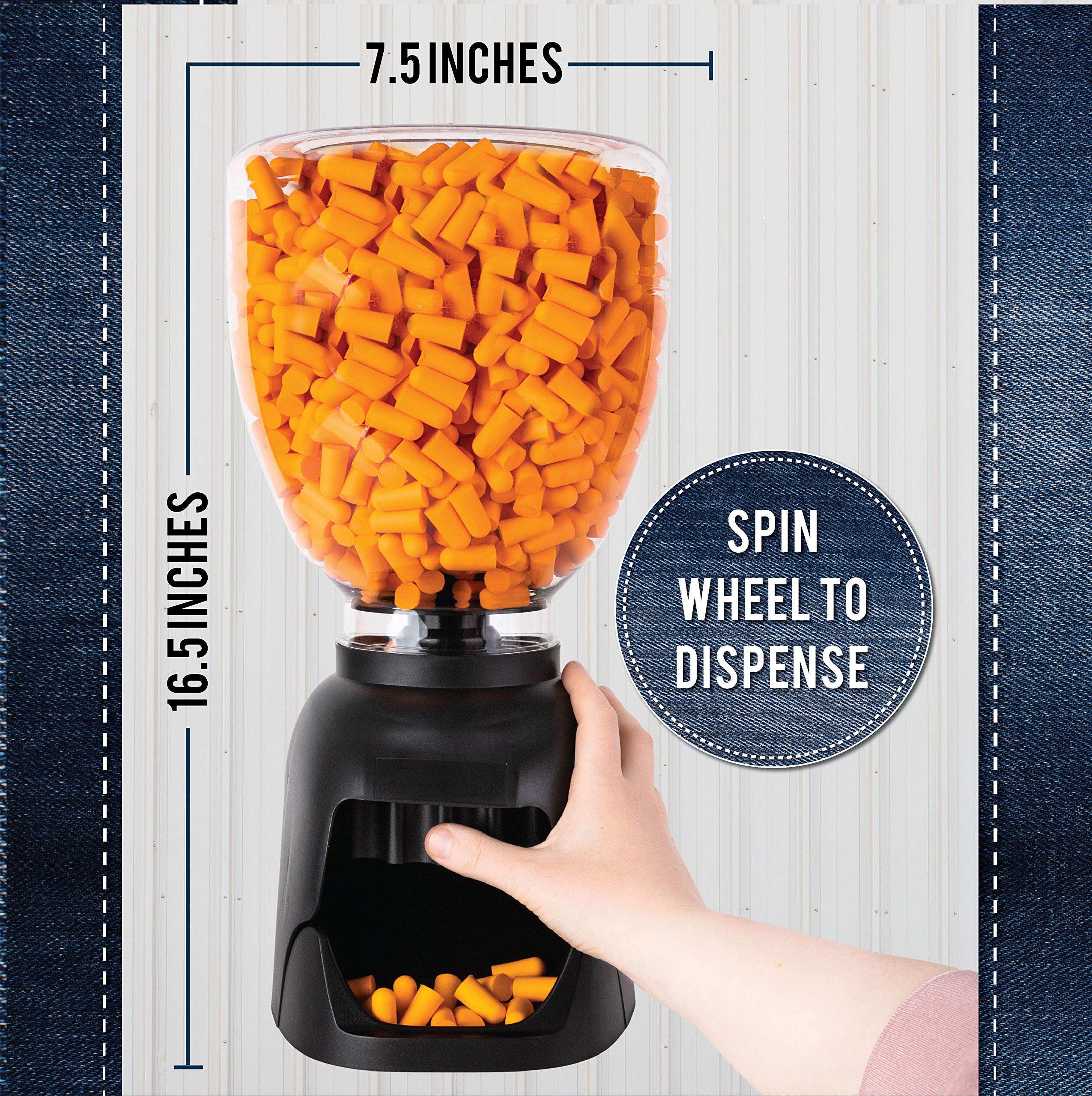Quality Plugs by Rips 500 pairs of foam ear plugs for bulk needs.