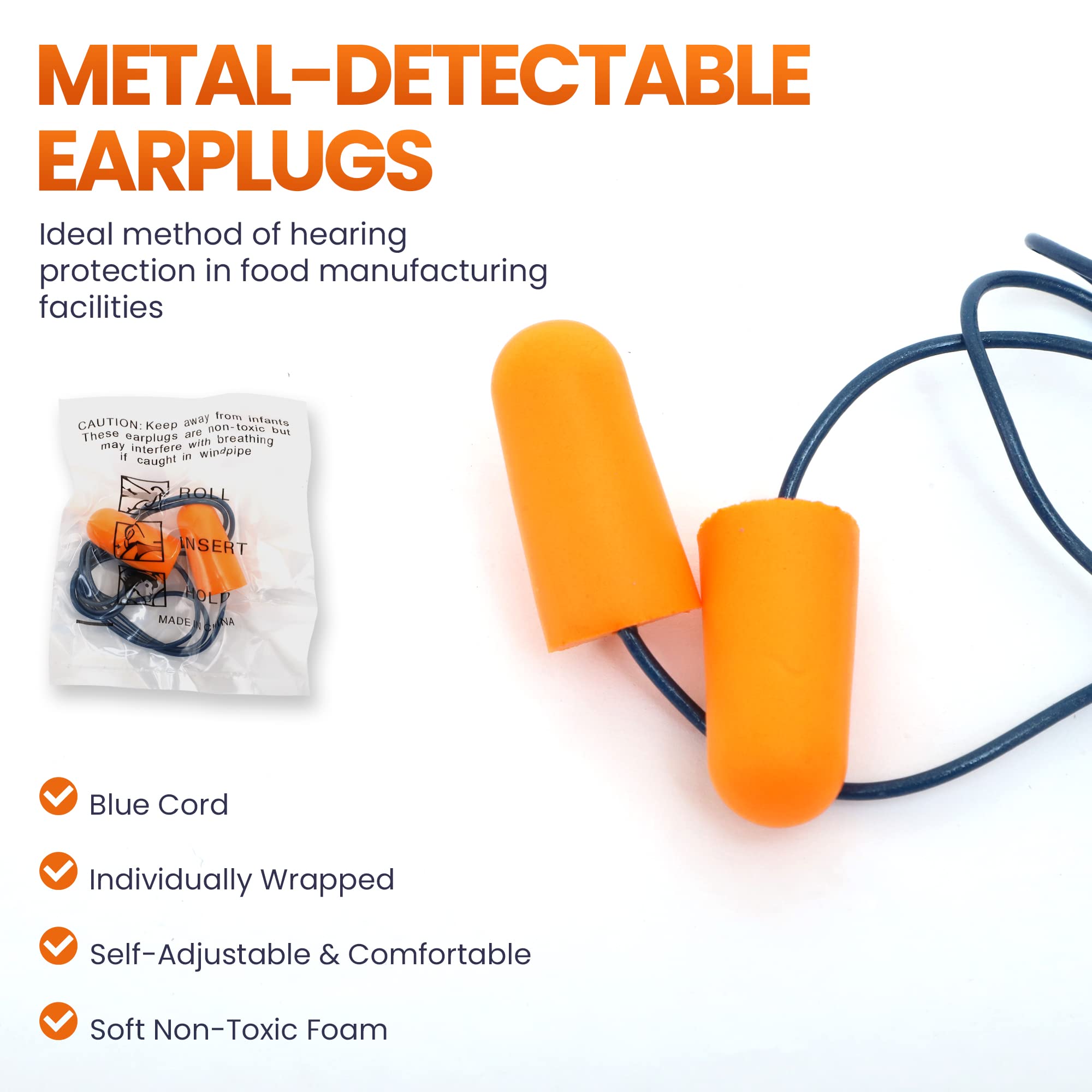 Quality Plugs by Rips easy roll-insert design saves time during shifts.