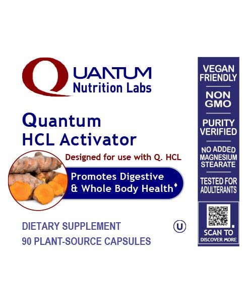 Quantum Nutrition HCL Activator on a daily pill routine after meals