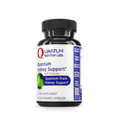 Quantum Nutrition Kidney Support bottle with cranberry for daily kidney health.