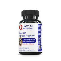 Quantum Nutrition Prostate Support bottle front view for daily urinary health.