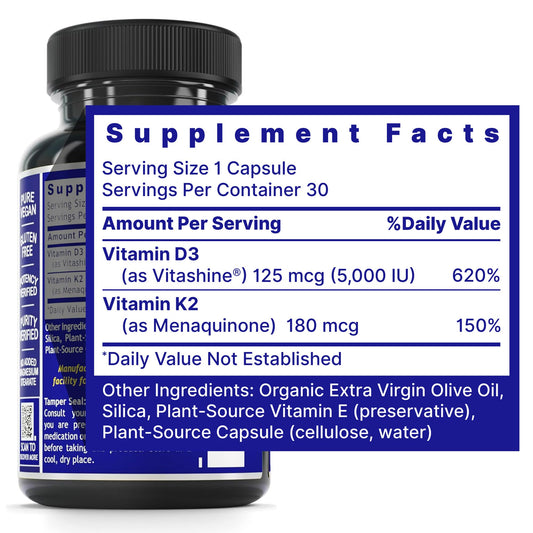 Quantum Nutrition Labs vegan capsules ready for daily wellness routine.