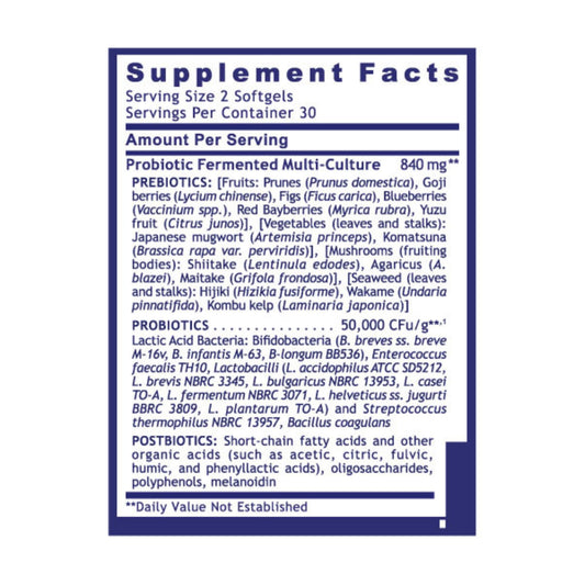 Quantum Nutrition Probiotic Support capsules support digestion and nutrient absorption.