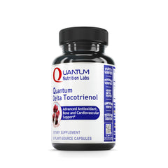 Quantum Nutrition QNL Delta Tocotrienol bottle front, heart-health support.