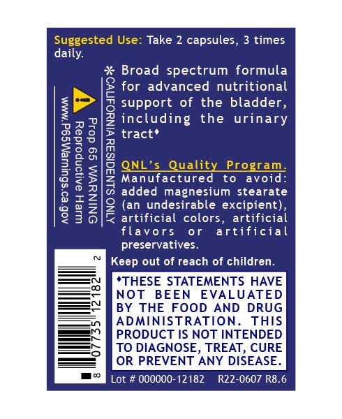 Quantum Nutrition QNL packaging close-up with clean label design