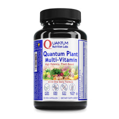 Quantum Nutrition QNL Plant Multi-Vitamin bottle front showing daily wellness focus