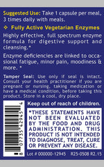 Quantum Nutrition Quantum Digest capsules close-up showing high-potency enzymes.