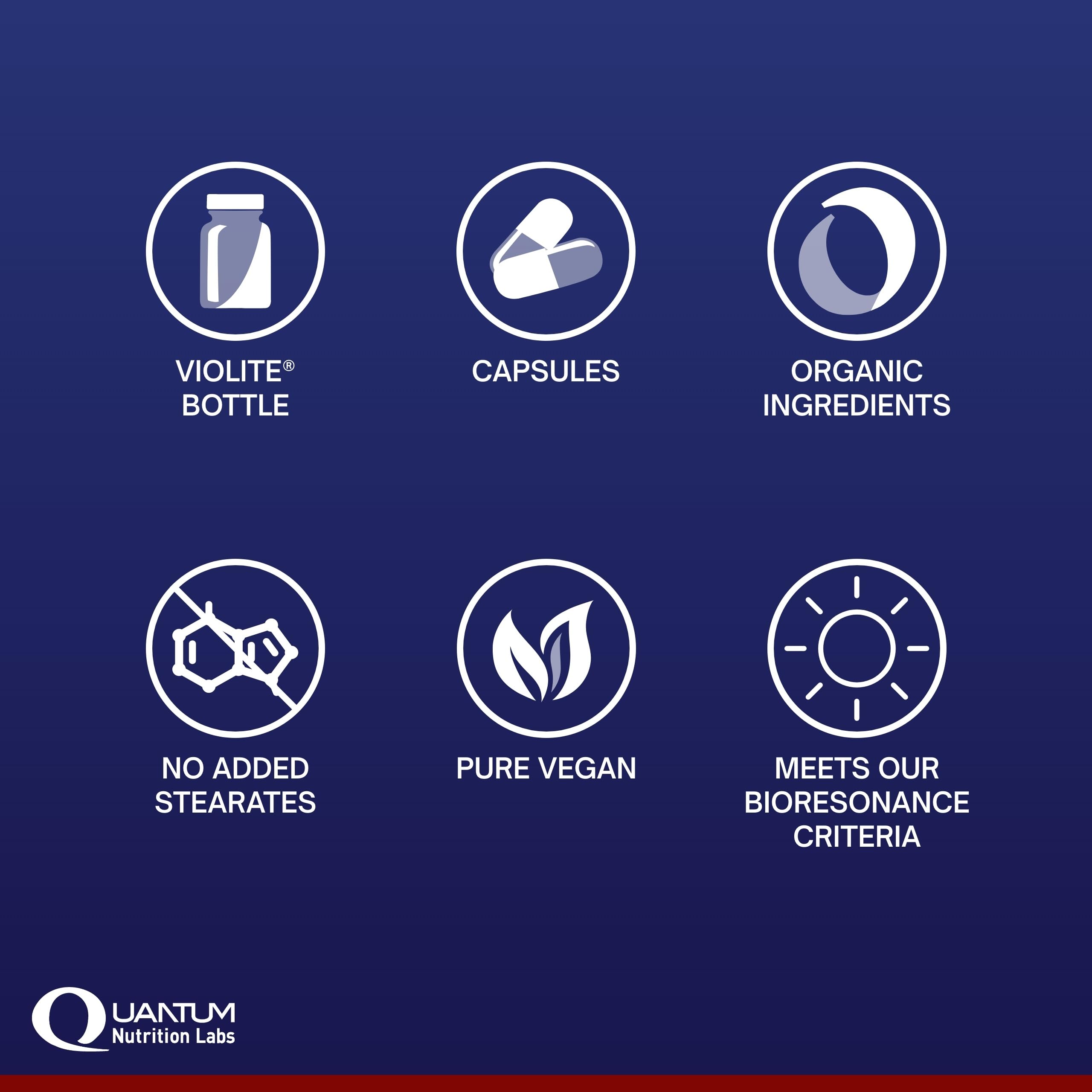 Quantum Nutrition Quantum Digest vegan capsules offering convenient gut health support.