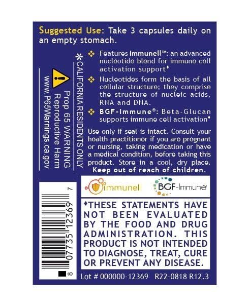 Quantum Nutrition Quantum Nucleotide Complex fermented nucleotides support gut-friendly immune function.