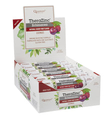Quantum TheraZinc zinc gluconate form designed for targeted mouth-to-throat delivery
