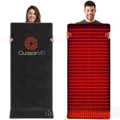 QuasarMD infrared mat full view for whole-body wellness sessions.