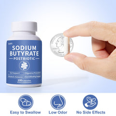 QUBIT digestive comfort capsule layout emphasizes regularity and peaceful mornings.