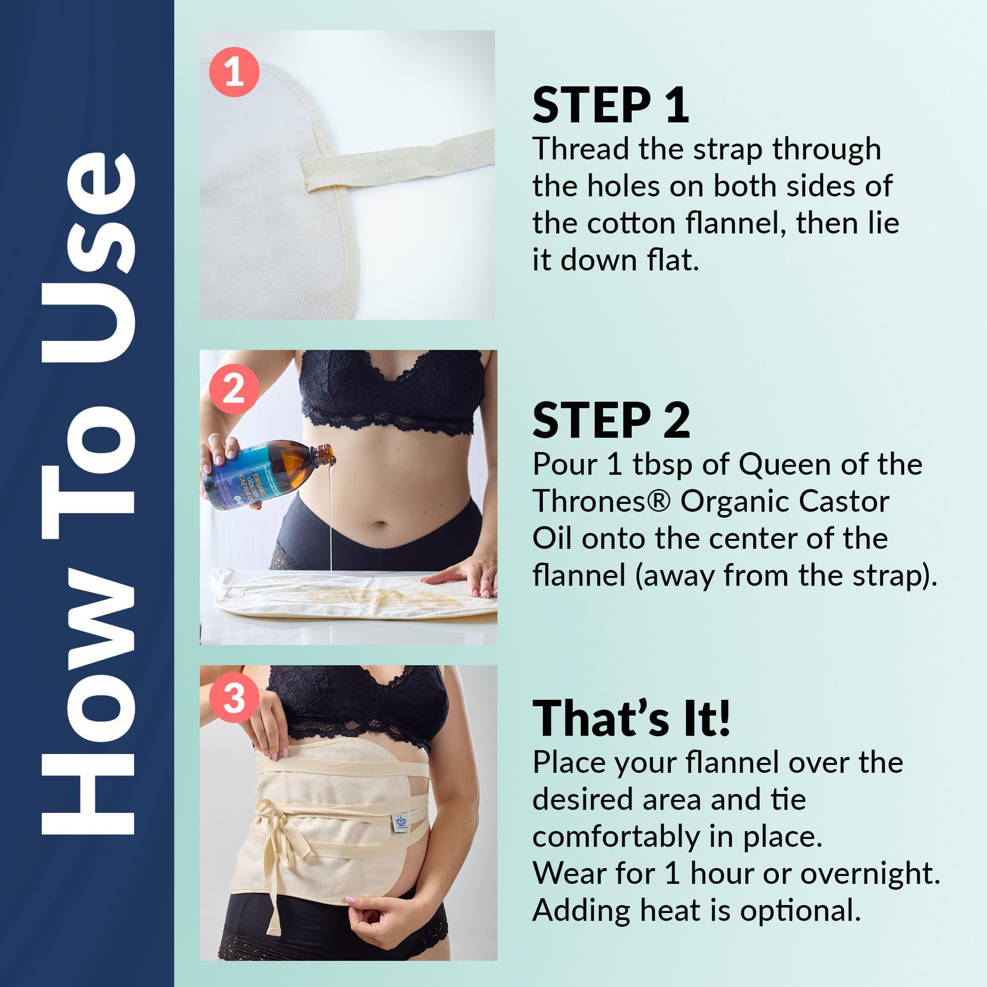Queen of the Thrones pack folded for storage keeps kit compact and ready.