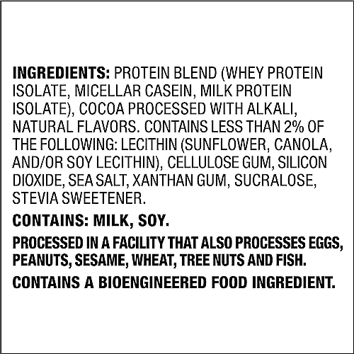 Creamy shake in a glass with a straw using Quest Powder.