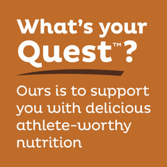 Quest Chocolate Peanut Butter Bar in backpack demonstrates travel-friendly convenience.
