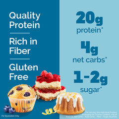 Quest Fruit Flavored Variety Pack Lemon Cake bar with bright citrus note
