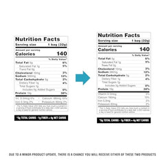Gluten-free seal on Quest Ranch Tortilla Style Chips packaging