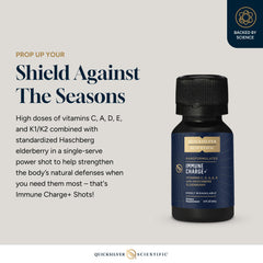 Quicksilver Immune Charge+ pour demonstrates easy daily immune support