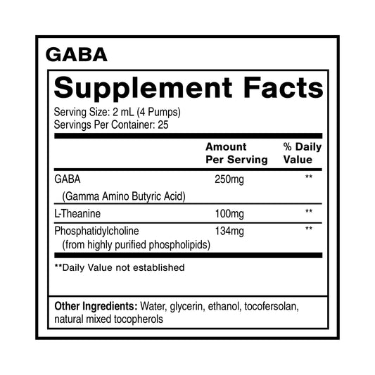 Quicksilver GABA Liposomal capsules close-up suggest faster absorption.