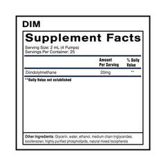 Quicksilver Nanoemulsified DIM pour-spout for easy daily dosing.
