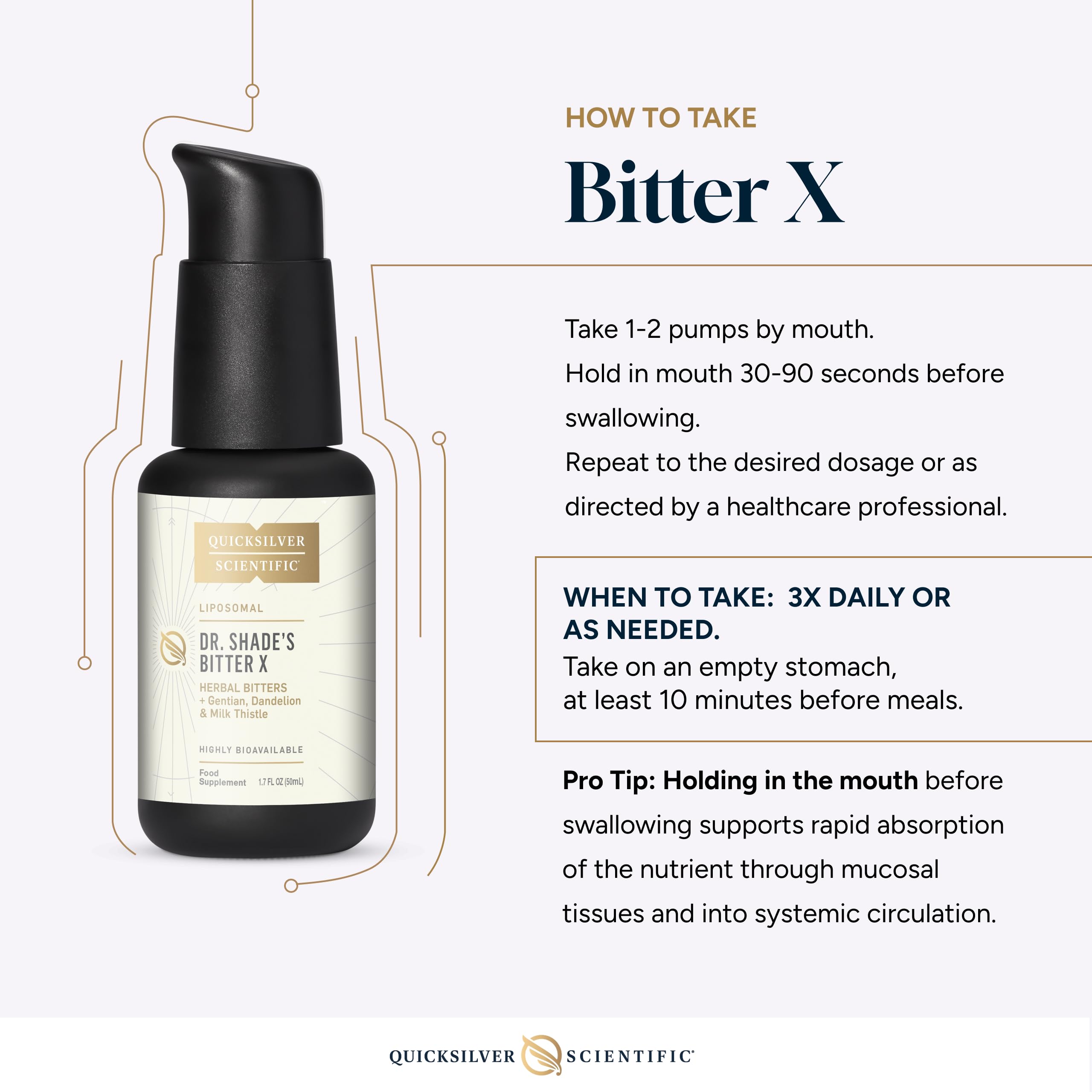 Dr. Shade's BitterX packaging is vegan and non-GMO for conscious choices.