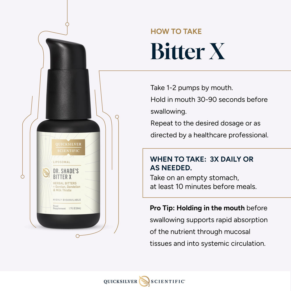 Dr. Shade's BitterX packaging is vegan and non-GMO for conscious choices.