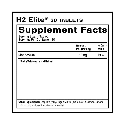 Quicksilver Scientific H2 Elite open-container use enables quick hydration.
