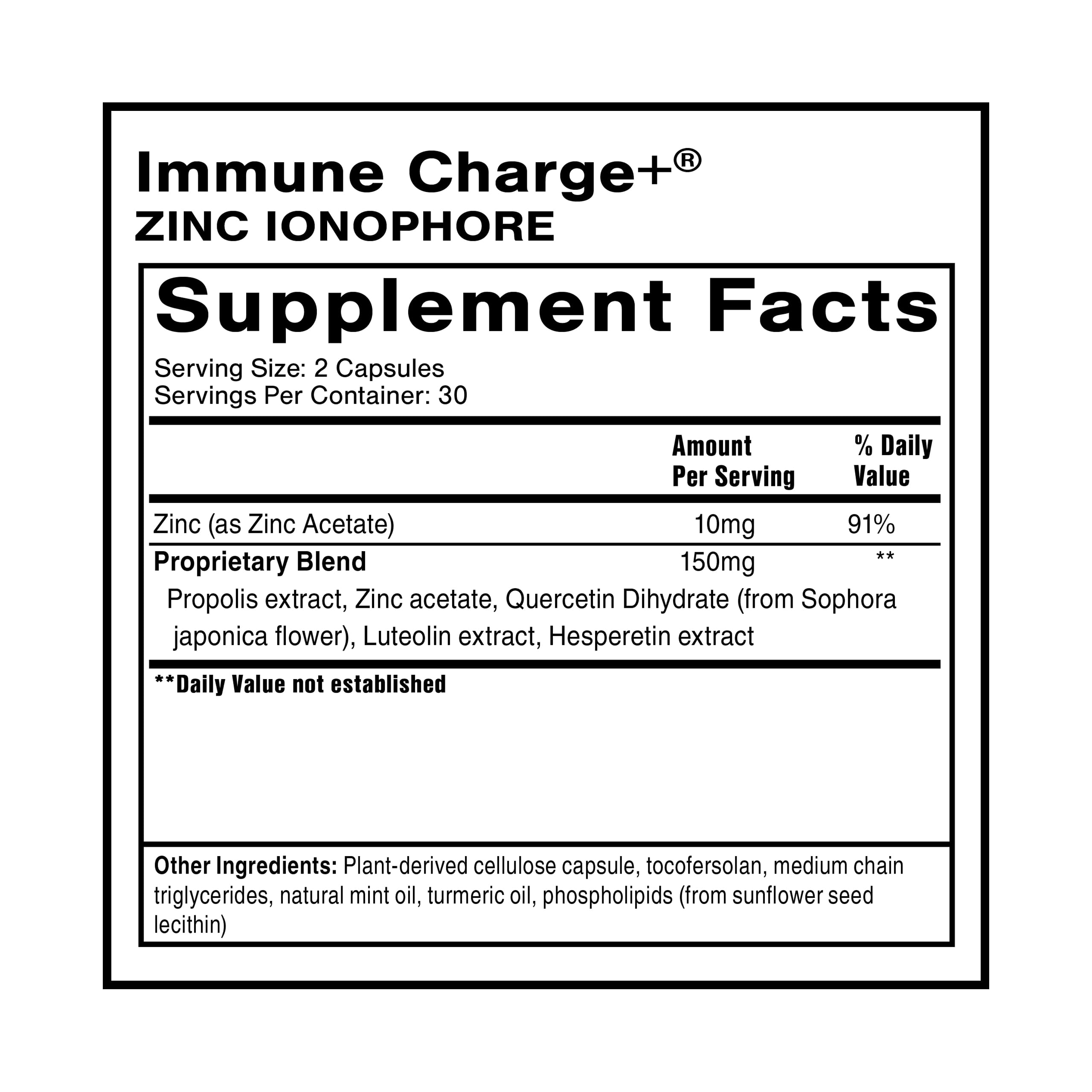 Quicksilver Scientific Immune Charge bottle cap close-up for precise dosing and convenience.