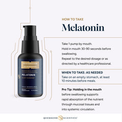Quicksilver Scientific Liposomal Melatonin nightstand scene with glass of water