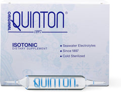 Quicksilver Scientific Quinton ampoules for isotonic hydration on the go